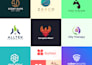 design modern minimalist business logo with brand identity